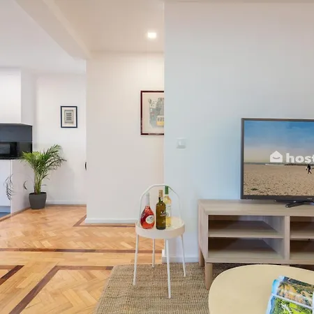 Host Wise - Spacious Fresh Flat W Terrace - Near Sea Apartmán Espinho (Aveiro)